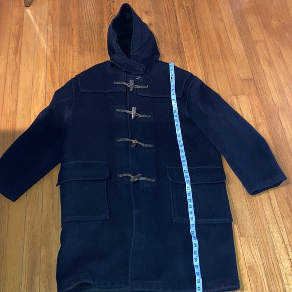 Women's Gloverall Original English Duffle Coat Navy Size Medium - Picture 9 of 15